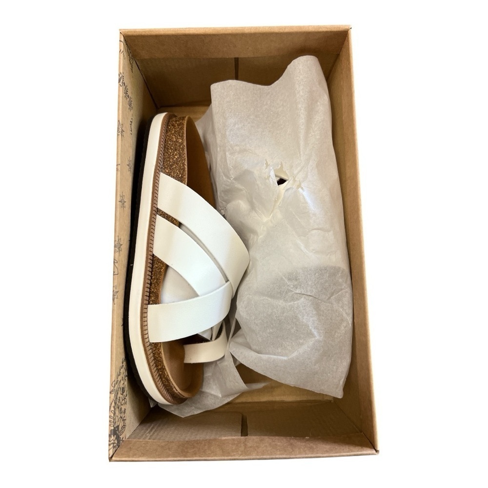 Free People Ventura Chic White Strappy Sandals - Picture 7 of 8